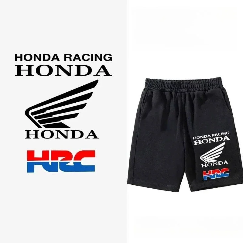 

Honda Factory Men's and Women's Shorts Sports Casual Pants Locomotive Printed Pants Summer CBR1000RR Motorcycle Fitness Shorts