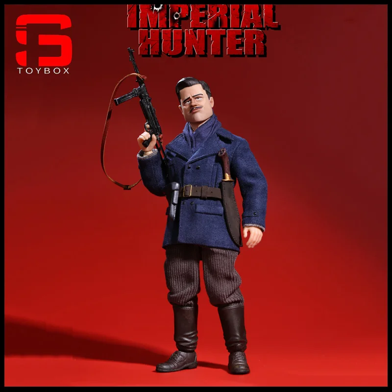 

BOBTOYS FM-04 1/12 Scale Empire Hunter Brad Pitt Movie Museum Full Set Model 6 Inch Male Soldier Action Figure Movable Doll toys