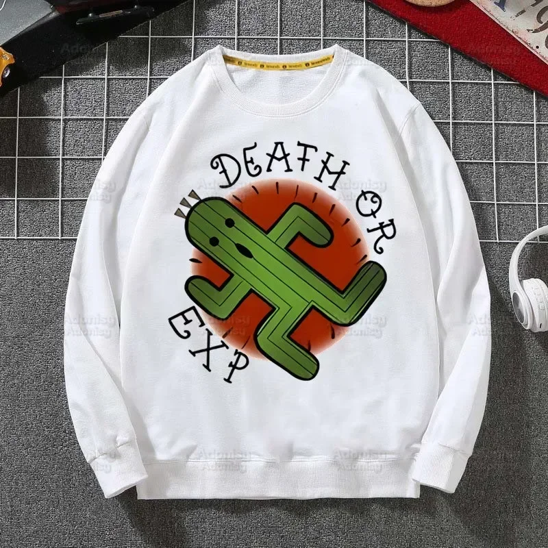 

Final Fantasy Men's/Women's Spring Autumn Male Casual Men's Buster Cactus Game Cloud Strife Sweatshirt Tops