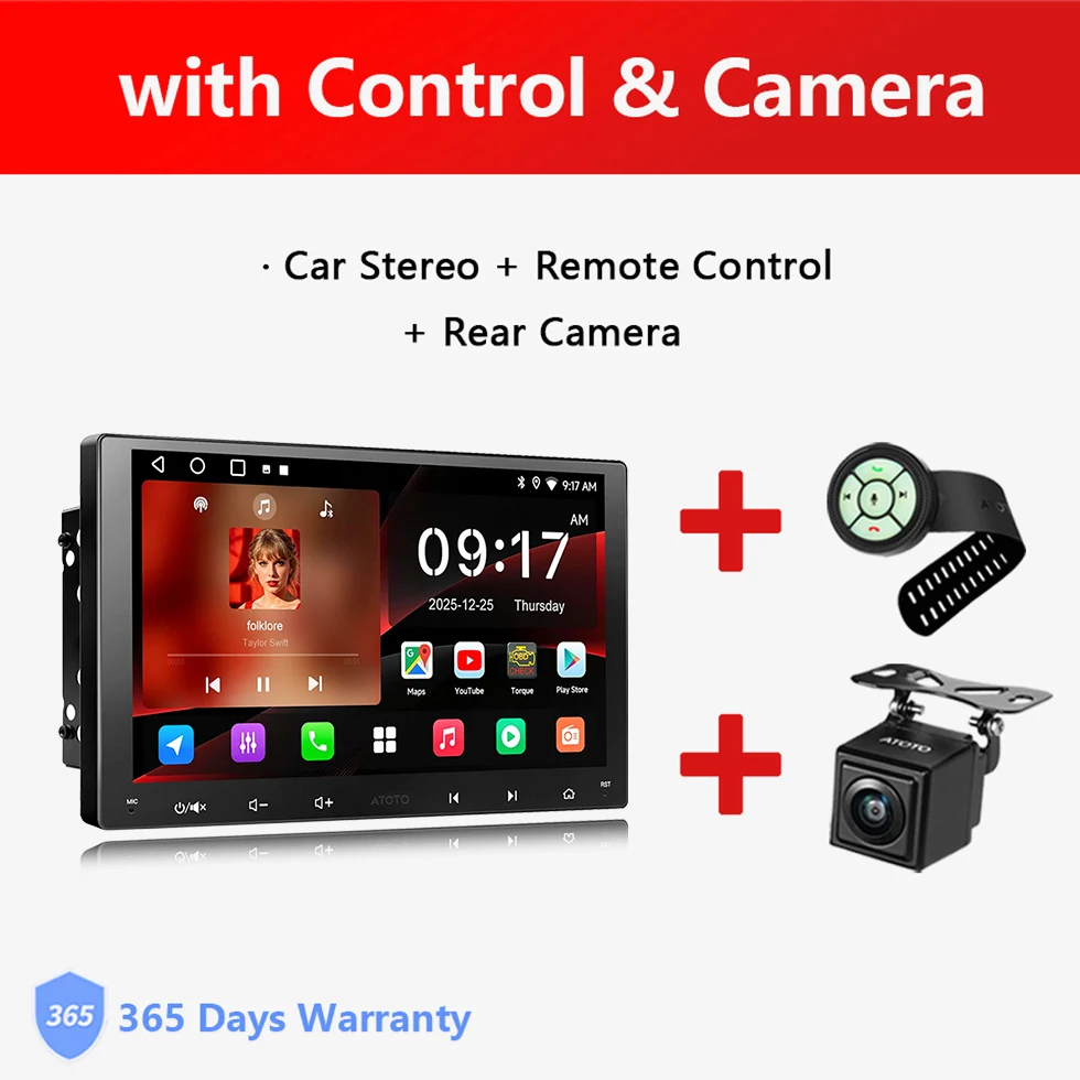 9 inch Android Double Din autoradio met CarPlay, Android Auto, draadloze verbinding, touchscreen, camera, wifi, bluetooth, gps-navigatie, DSP & EQ, hoofdunit, multimediaspeler voor in de auto, A5L