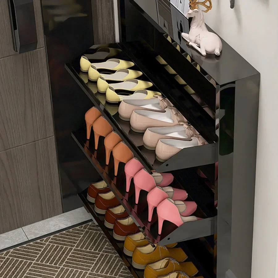 Vertical Modern Shoe Rack Multi Layer Luxury Large Corner Canada Indoor Display Shoe Cabinets Bedroom Zapatera Drawer Furniture