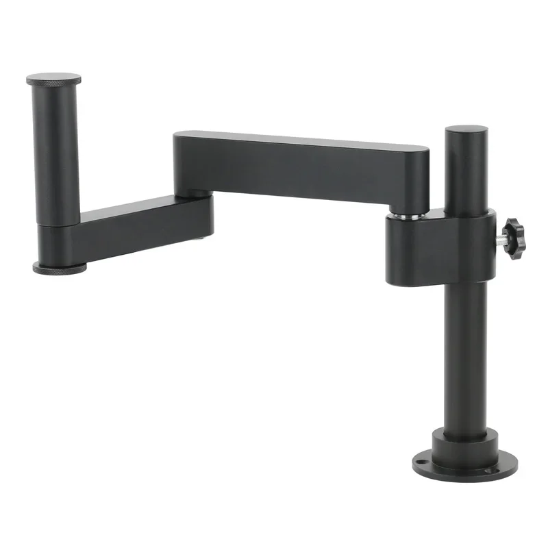 Industrial Lab Collapsible Extension Type Desktop Video Stereo Microscope Stand Holder Bracket Support For 76mm 50mm Focussing - view 4
