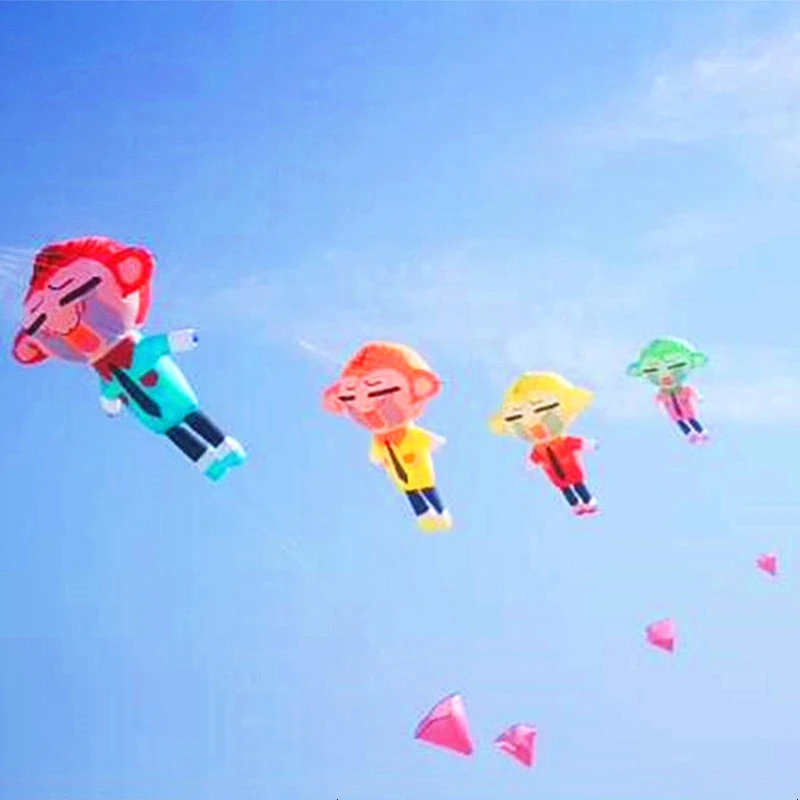 

free shipping monkey kite flying cometas infantiles kites for kids kite surfing ultra large kite inflatable toys wind kites toy