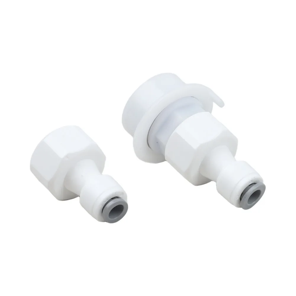 Faucet Adapter Washer Tap Connector Easy Installation Leak-proof Seal Rust-resistant ABS Tool-free Setup 58x6.5mm,35x6.5x20mm
