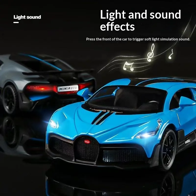 1:32 디보 합금 람보르기니 LP750 모델 장난감 다이캐스트 자동차 문 열림 소리와 빛 풀백 미니어처 스포츠카 소년 선물