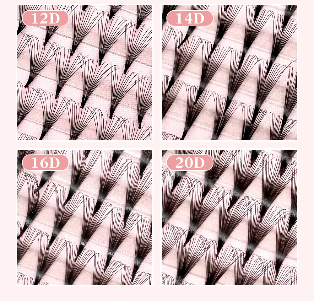 NATUHANA 10D 12D 14D 16D 20D Vorgefertigte Volumenfächer Lange Wurzel Falsche Wimpern Lon Stem Faux Nerz Russische Wimpernverlängerungen – Detail 13