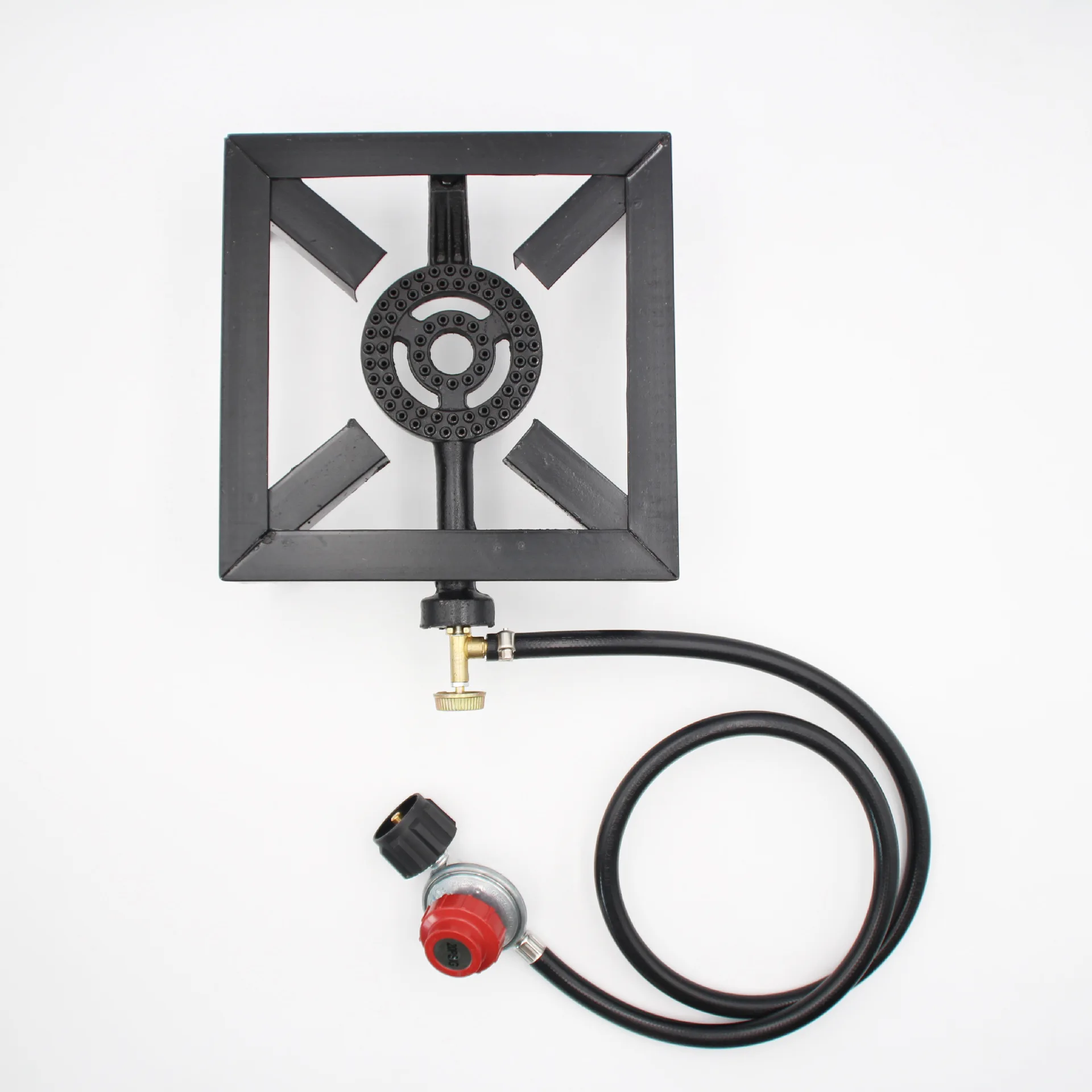 مدفأة موقد غاز 8000 وات مع دعامة من الحديد الزهر موقد غاز البروبان عالي الطاقة متوفر في حدائق أمريكا الشمالية الخارجية