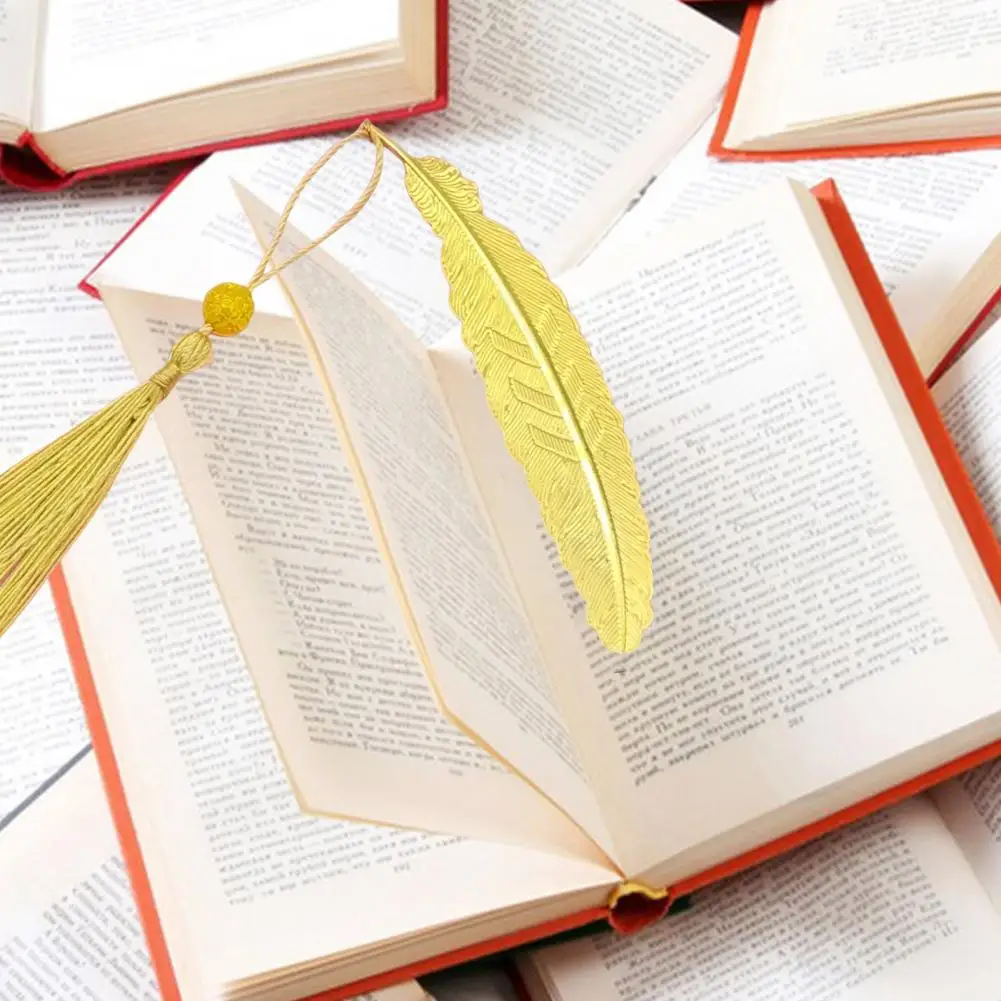 Книжка-закладка в китайском стиле, элегантная декоративная металлическая фотография в китайском стиле с кисточкой, для студентов, уникальный студент