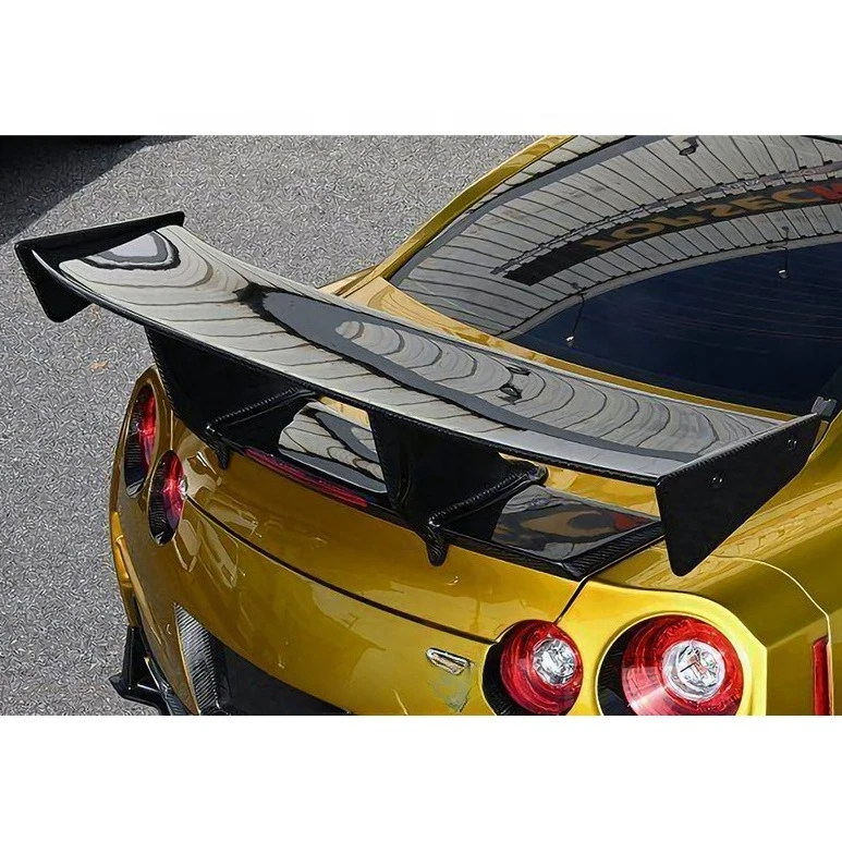 

Carbon Fiber 2008 to 2020 Nissan R35 GTR CBA DBA EBA TS ST2 Style GT Wing Spoiler Body Kit For R35 GTR Rear Spoiler