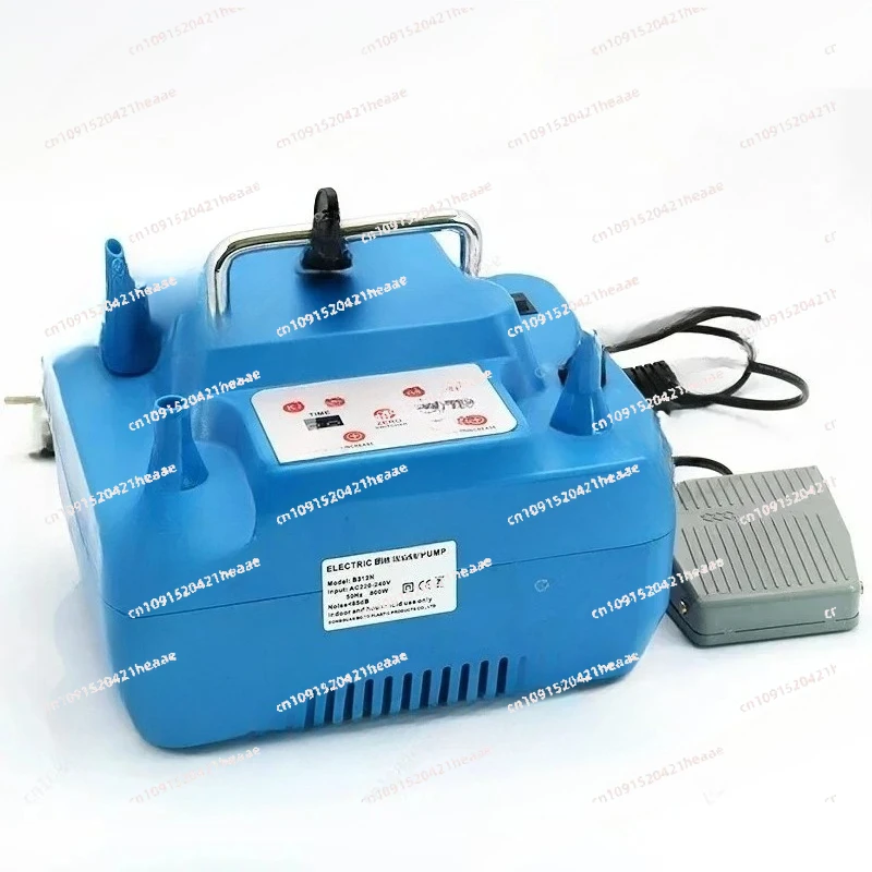 

Подходит для надувного насоса с функцией памяти, ножной переключатель, 800 Вт, электрический насос для воздушных шаров, 800 Вт, 1200 Вт, с таймером, с двумя отверстиями, профессиональный