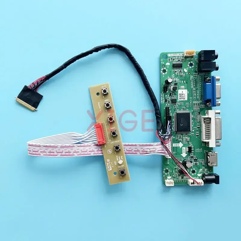 

Controller Driver Board For LTN121AT06-G01 LTN121AT06-H01 HDMI-Compatible LVDS 40Pin DVI VGA Laptop Panel 12.1" 1280x800 DIY Kit