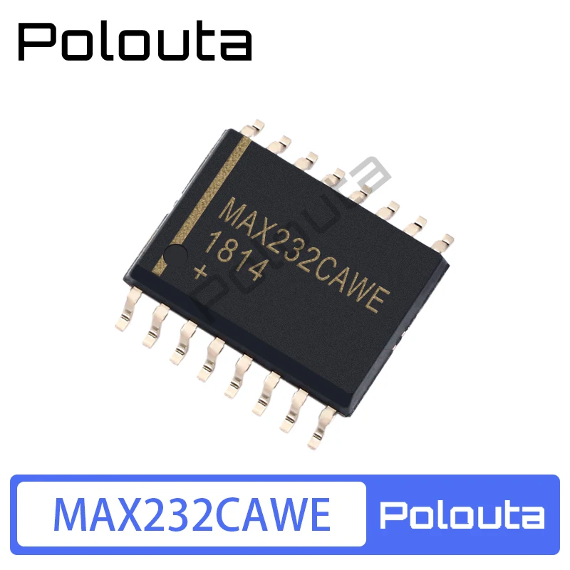 2Pcs MAX232C MAX232CAWE MAX232CEAWE SOP-16 transceiver Polouta