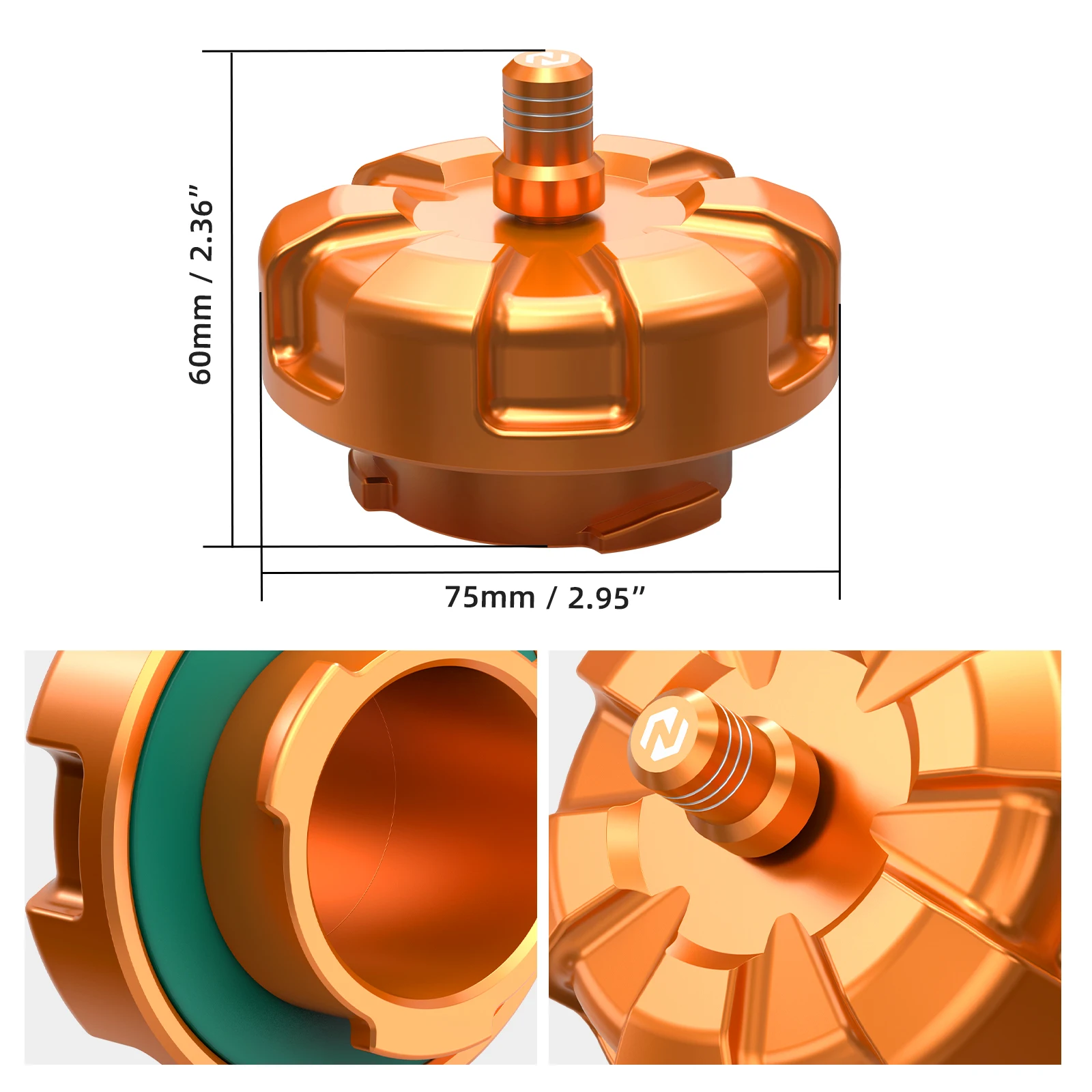 (EU-Lager) Für 2026 KTM EXC 300 Tankdeckel-Entlüftungsventil XCF-W XW-F 500 EXC-F 450 SX-F 350 XC-F XC-W 250 XC 150 SX 125 2014-2026 – Detail 3