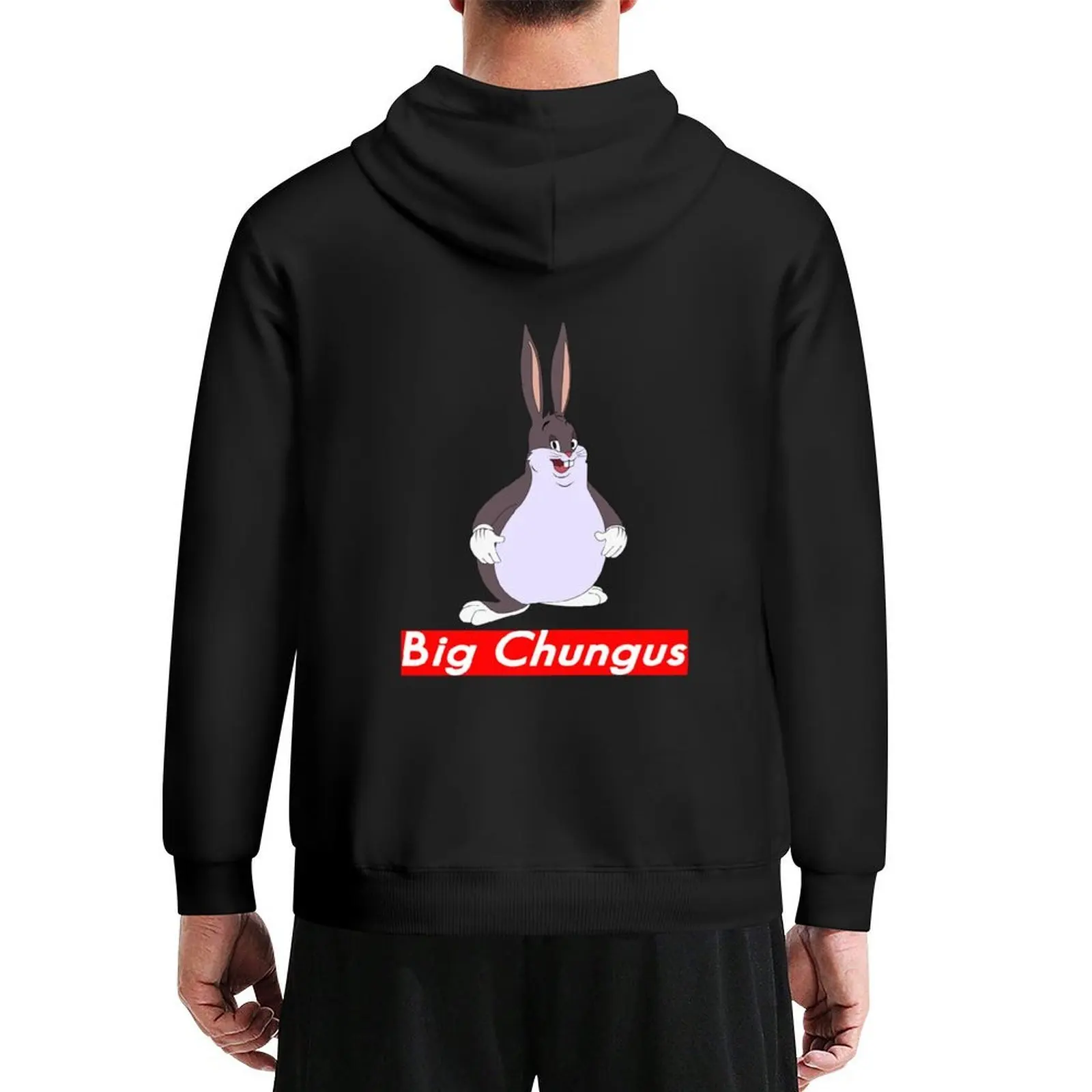 

Big Chungus Meme Hoodie men's sweat-shirt set japanese style korean clothes anime clothes new in hoodies