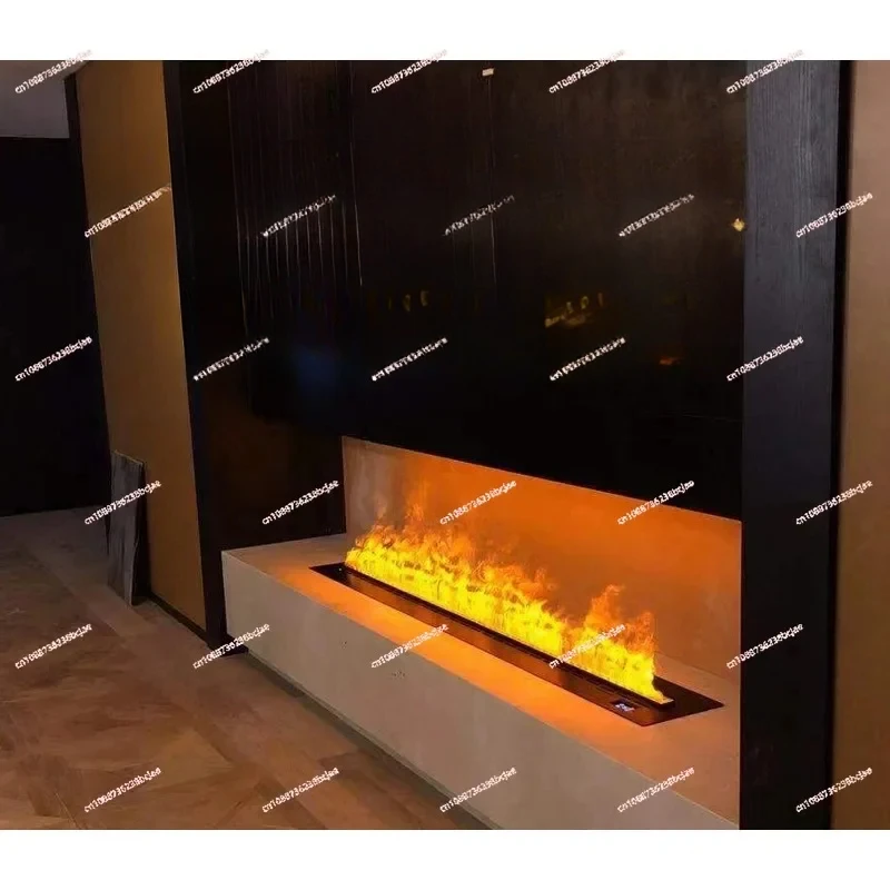 Atomizing fireplace core exhibition hall Household electric fireplace decoration humidifier Embedded ultra-thin simulated flame