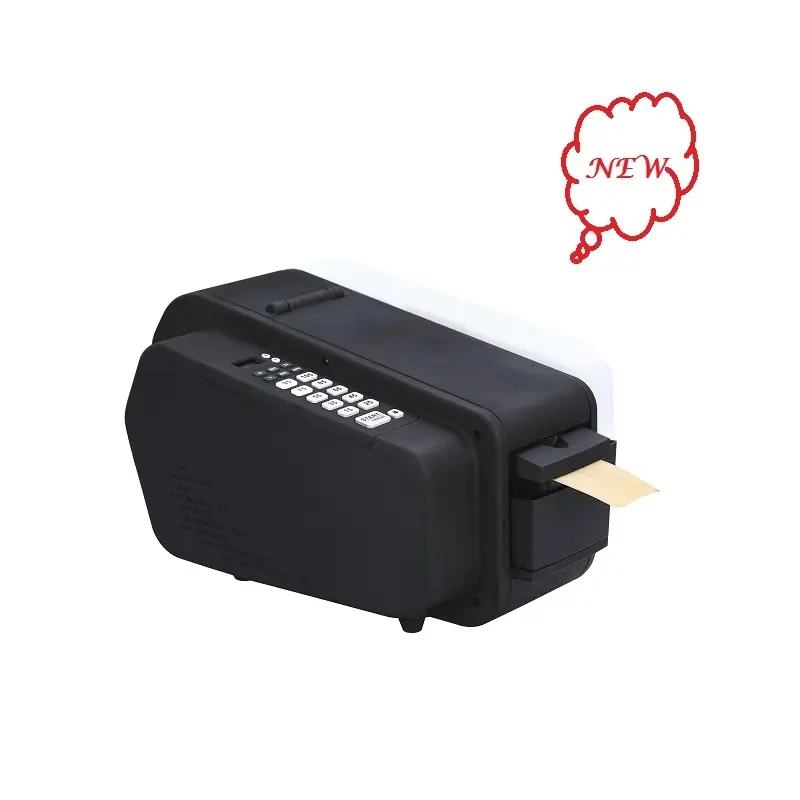 Automatic Desktop Electronic Protection Automotive Carton Sealing Packaging Dispenser Wet Water Kraft Tape Machine Plastic