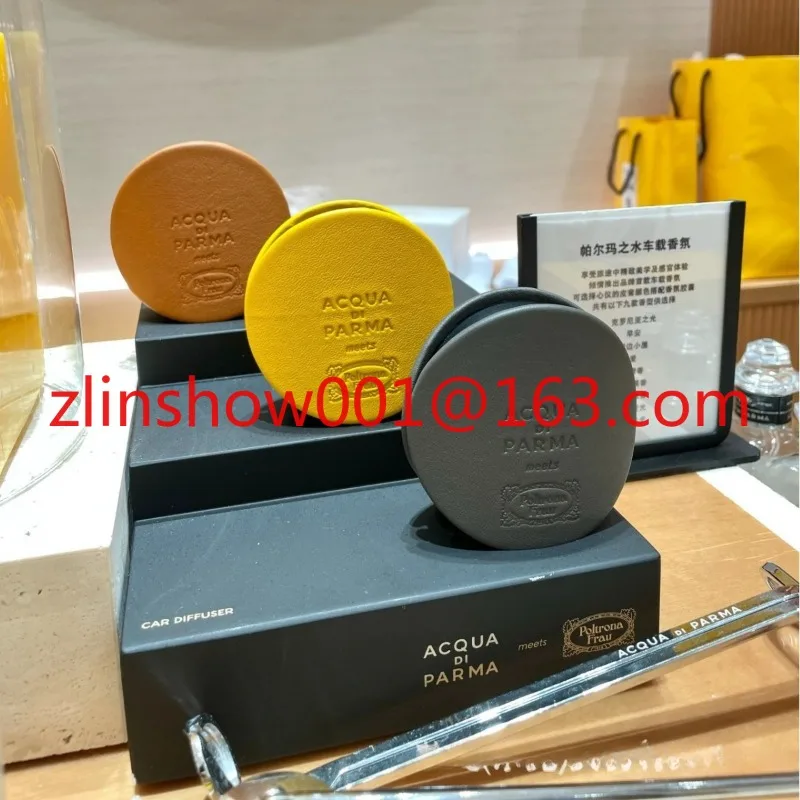 Auto aromatherapie AcquaDiParma autogeur parfum trend diffuser geschenkdoos