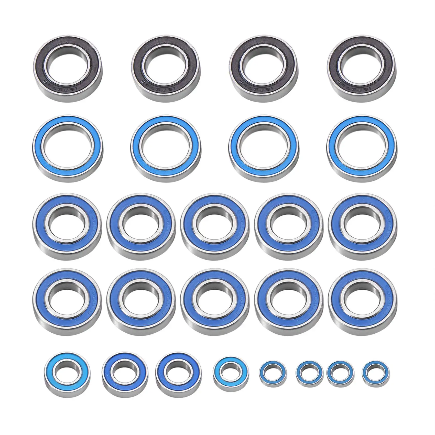 26pcs Sealed Bearing Kit for Arrma 1/5 KRATON 8S Outcast 8S RC Car Upgrade Parts Accessories