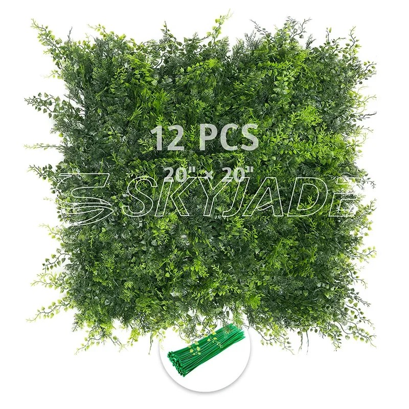 AMZ High Quality Realistic Faux Greenery Home Office Decor Artificial Plants Halloween Graduation Easter Wall Decor Ready Ship