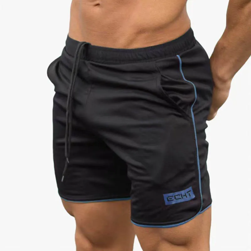 Men's Fitness Shorts Summer Fitness Men's Breathable Mesh Shorts Speed drying Sportswear Slow Running Beach Shorts Men's Sports