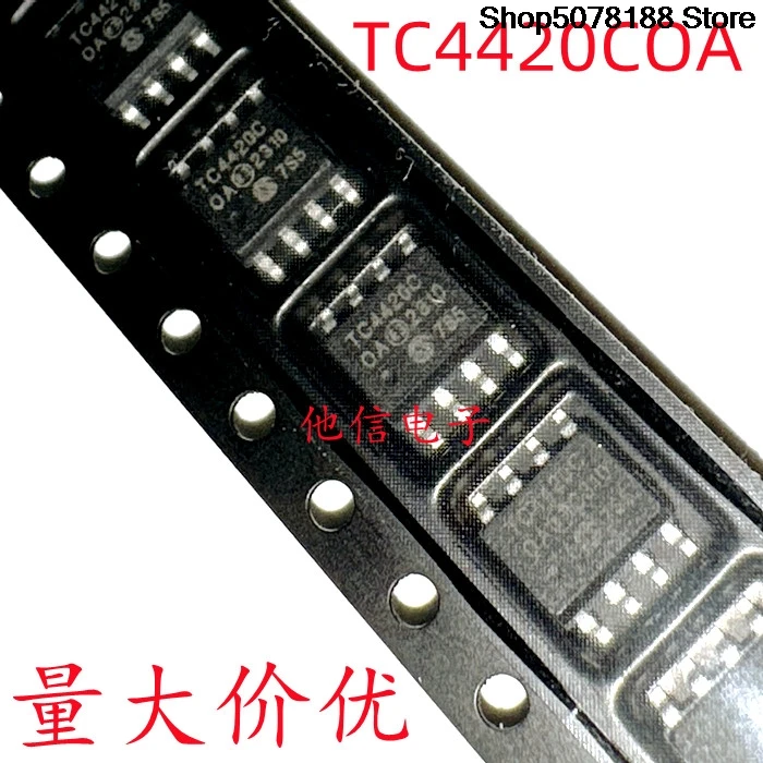 5pieces OptoCoupler   TC4420COA TC4420 SOP-8  Original integrated circuit