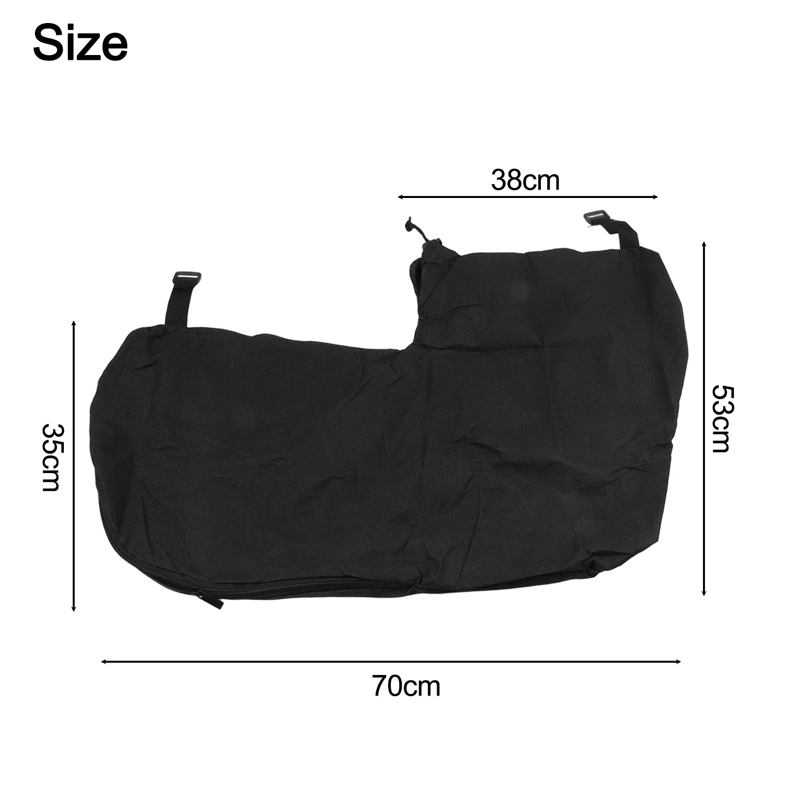 Collection Bag with Oval Connector for GE-CL 36 Li E-Solo and For Gardenic For Leaf Vacuum Cleaners for Reliable Performance