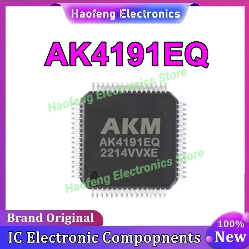 

2 шт. AK4191EQ AK4191 QFP-64 аудиочип новый оригинальный на складе
