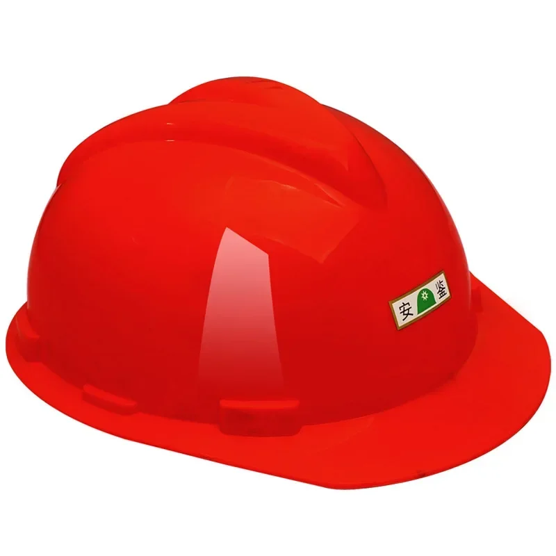 Safety Helmet Construction Workers Safety Helmets Sunshade Custom HD PE ABS National Standard Breathable Multiple Color Sale