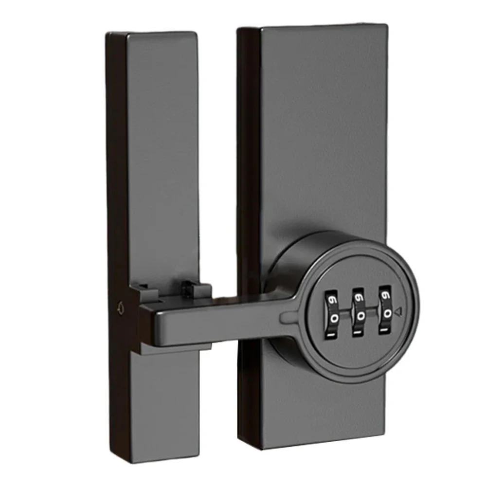 Luminous 3 Digit Password Lock Constructed from Zinc Alloy for Secure Locking on Room Doors Cabinets and Glass Doors