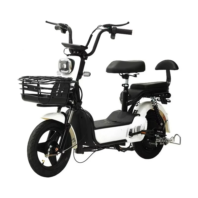 Hot Sale Electric Bike Rechargeable Scooter Cheap Motorbike Quality E-Bike Brushless Motor LCD Display Electronic Digital