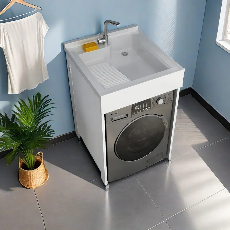 

Сотовый шкаф для стирки для маленькой квартиры, встроенная стиральная машина для балкона, барабанная стиральная машина, значимый другой бассейн, стиральная доска на заказ