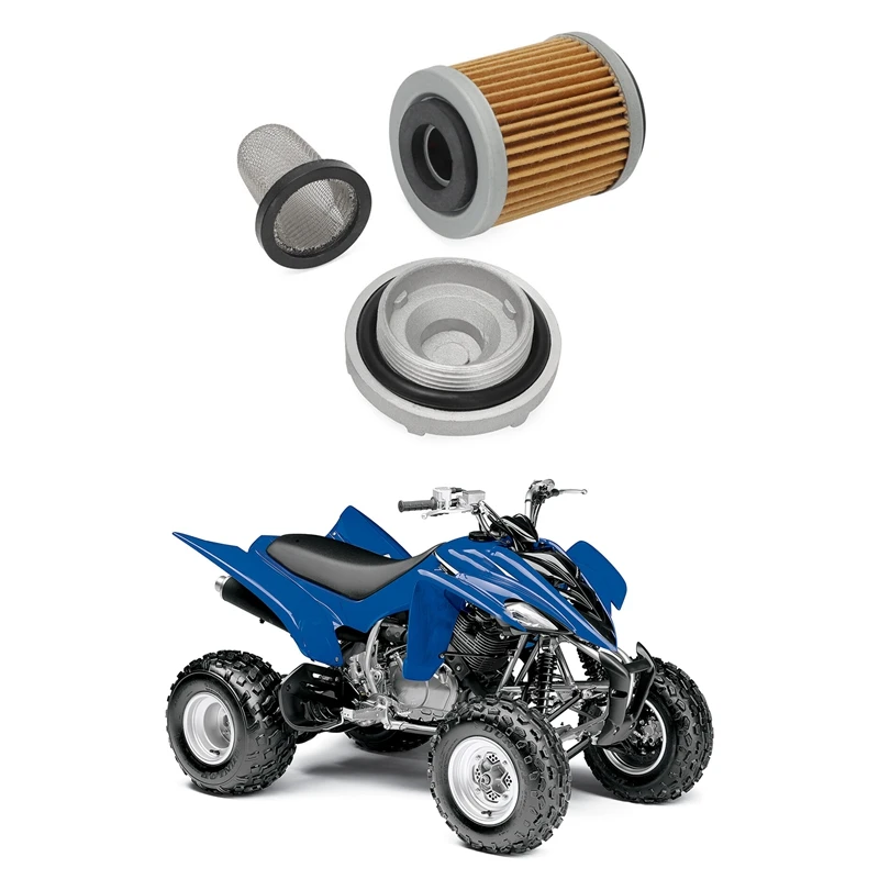 Фильтр фильтра слива масла для Yamaha Warrior Raptor 350 Wolverine Big Bear 51Y-13411-00-00 1UY-13440-02-00