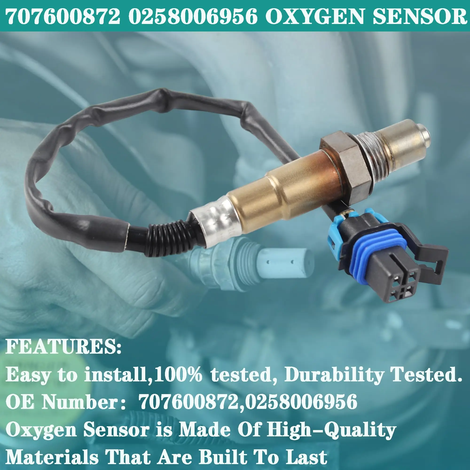 0258006956 Oxygen O2 Sensor 707600872 For Snowmobile Ski-doo EXPEDITION RENEGADE GRAND TOURING 900 20-24 Can-am ATV UTV Maverick