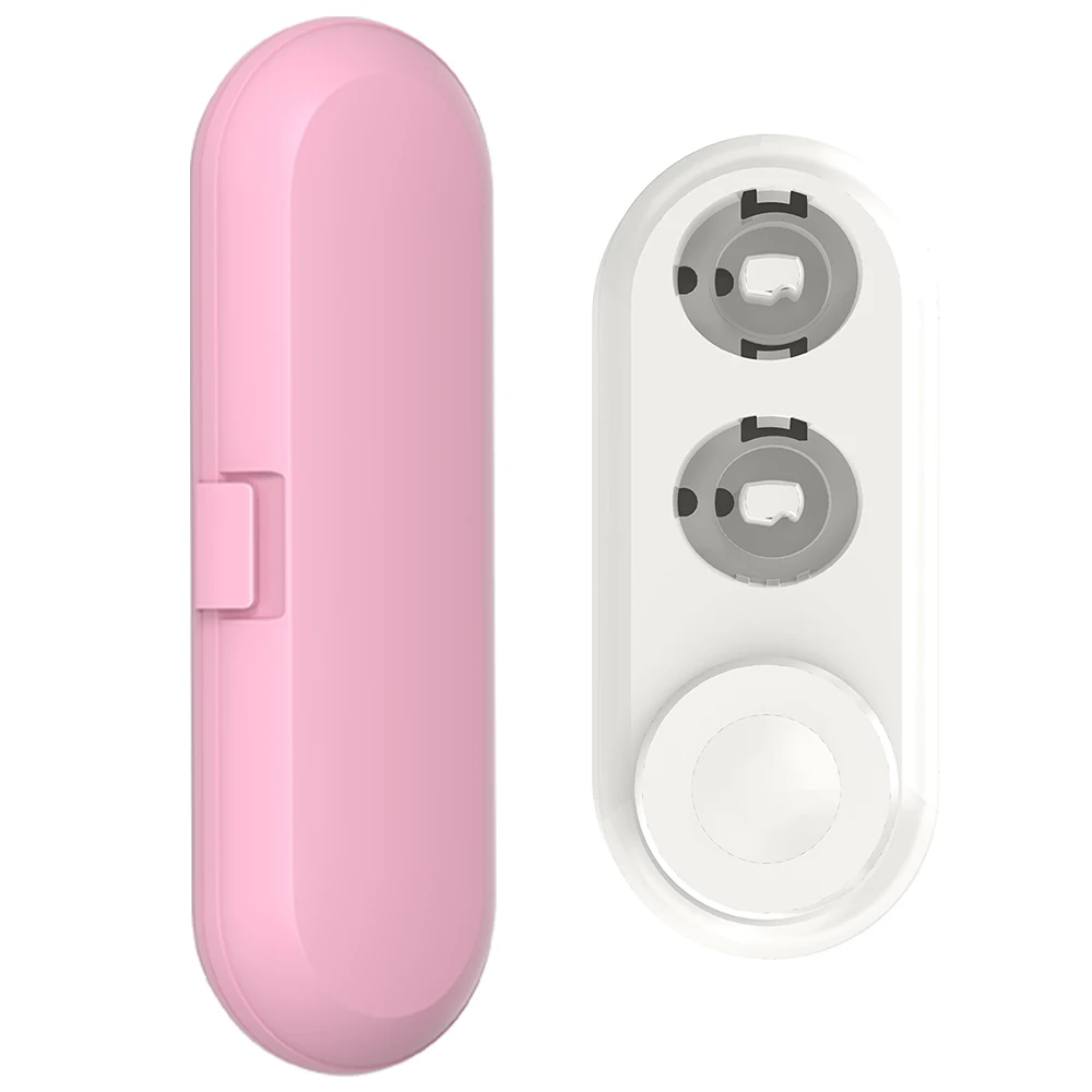Magnetische oplaadstation en tandenborstel reis etui set, compatibel met Oral B iO 7 8 9 10 serie elektrische tandenborstels