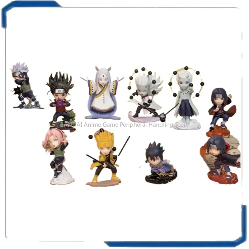 Naruto Original Ninja World War Series Sasuke Haruno Sakura Itachi Obito Madara Senju Hashirama Kaguya Anime PVC Model Toy Gift