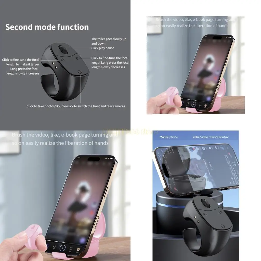 

F62C Portable Touch Sensive Ebook Удаленные жесты, контролируемые Bluetooth-совместимыми пультом дистанционного управления для и