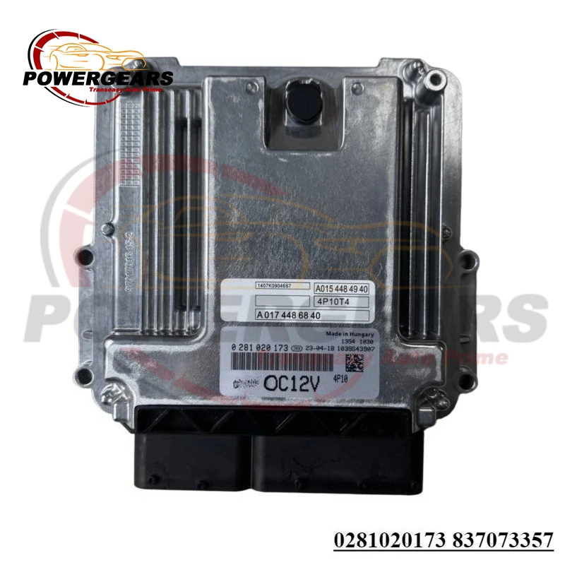 

0281020173 837073357 ECU ECM MK667731 DC12V подходит для блока управления дизельным двигателем Mitsubishi, детали экскаватора, компьютерная плата