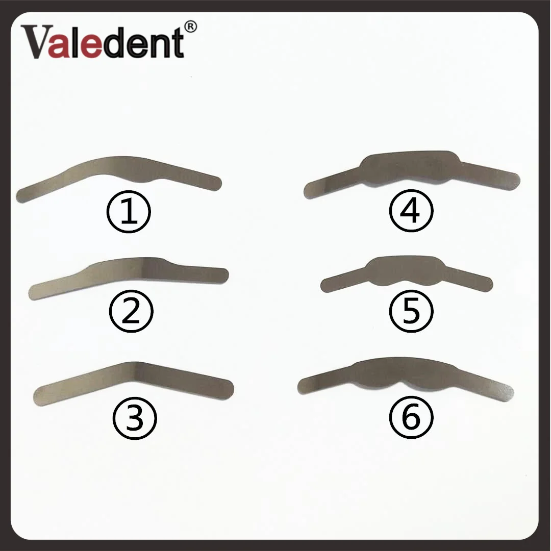 120pcs Dental Tofflemire Matrix Bands 0.04mm Sectional Contoured Matrices Matrix Bands Tooth Repair Tool Dentistry Materials
