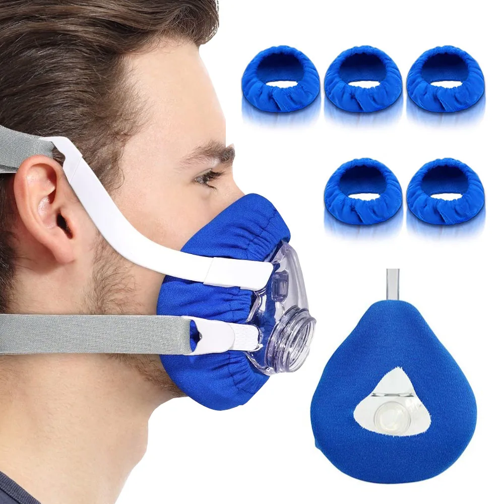 

2-4Pcs CPAP Mask Liners Reusable Fabric Comfort Covers To Reduce Air Leaks Skin Irritation Cushion Washable And Easy To Clean