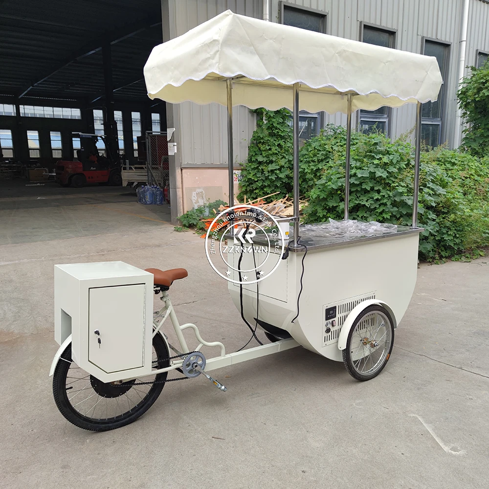 

Factory Customizable 168W Mobile Kitchen Commercial Kitchen Snack Trolley Breakfast Carts Hot Dog Ice Cream Truck Food Cart