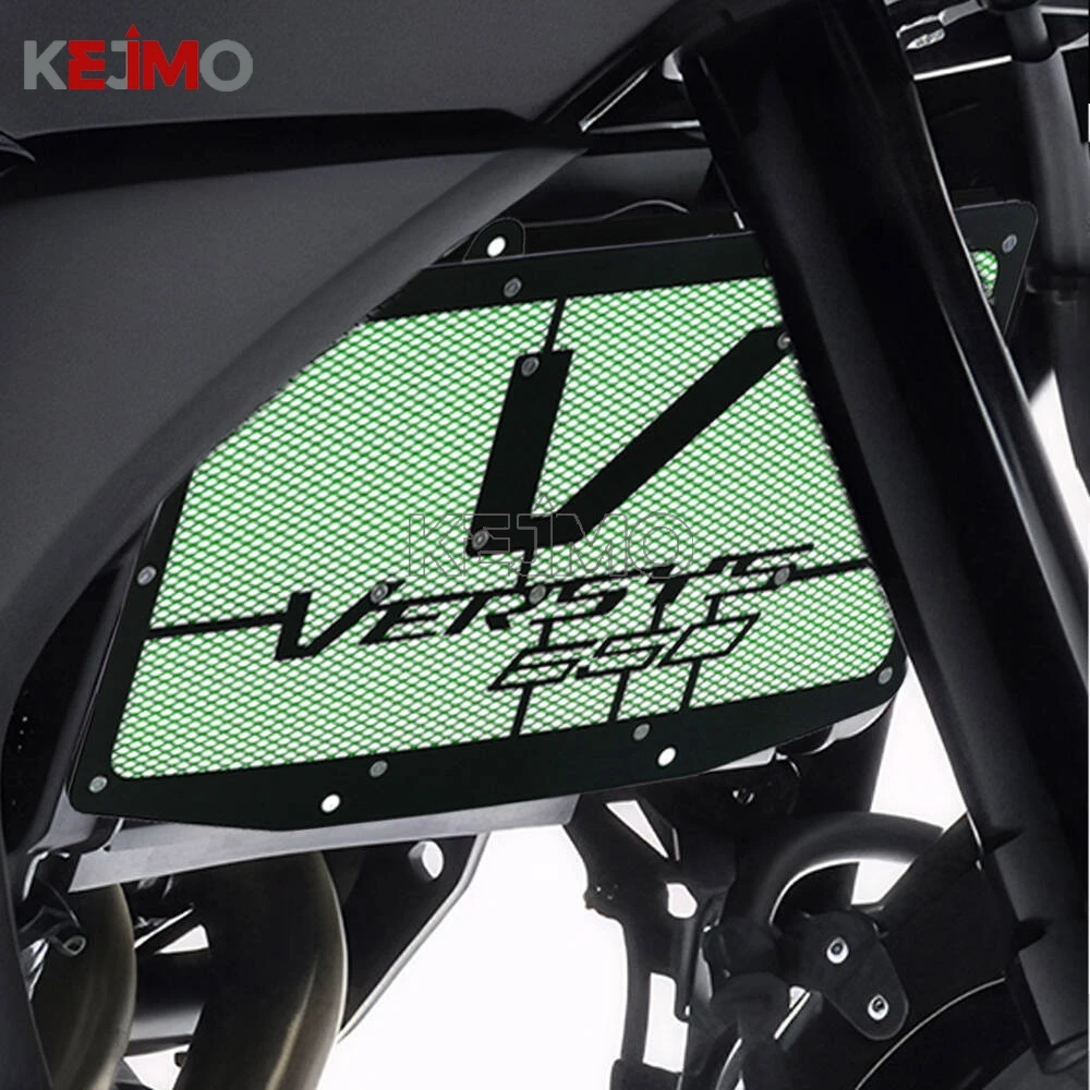 

KLE650 KLE 650 Radiator Grille Guard Protector Cover Motorcycle For Kawasaki Versys 650 / ASB 2007 2008 2009 2010 2011 2012 2013