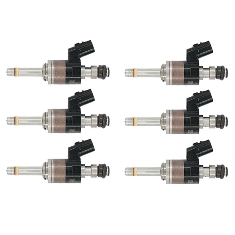 

6Pcs Fuel Injector Fit For Honda Pilot Odyssey Ridgeline 3.5L V6 Accessories Kits 16010-RLV-315