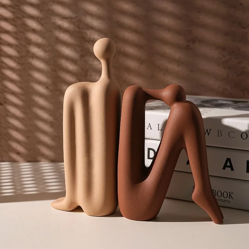 

Modern minimalist high-end abstract geometric figure bookend ornament, niche high-end wine cabinet entryway decoration