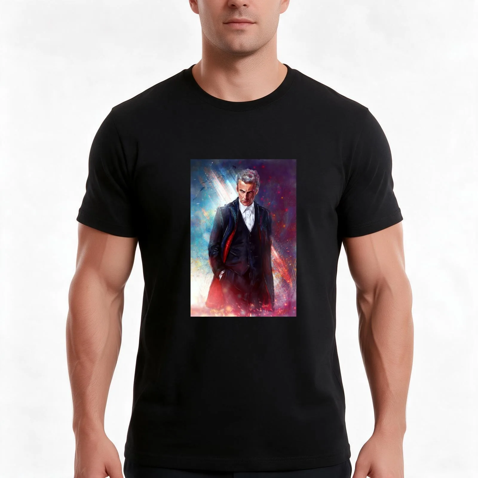 The Oncoming Storm T-Shirt, Summer Casual Cotton Tee, Oversized Streetwear Tops, Vintage Graphic Print, Loose Fit Short Sleeve