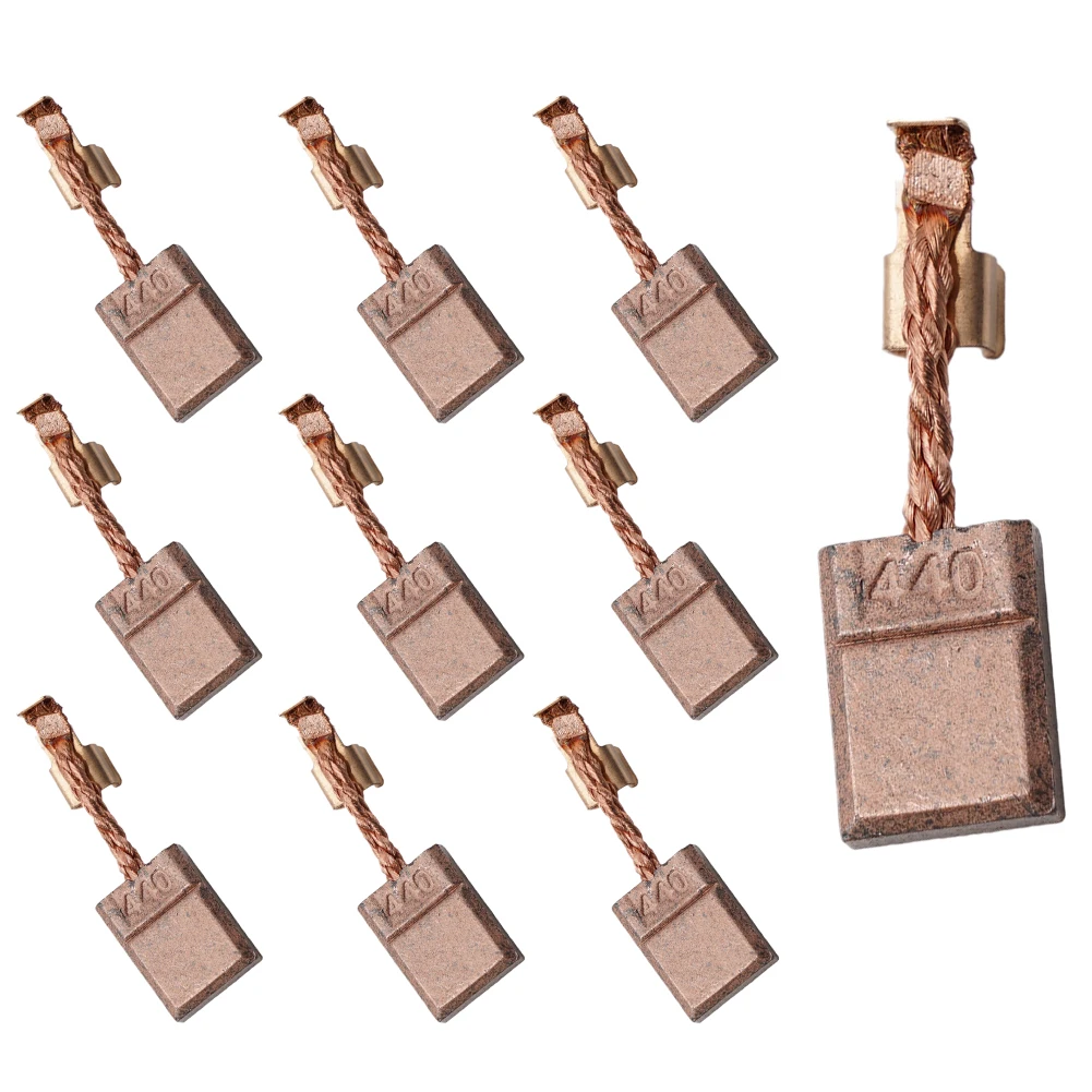 

Высококачественные практичные угольные щетки, 10 шт./компл., 13x10x3 мм, для BDF446, BDF456, BHP446, BDF452, BHP454