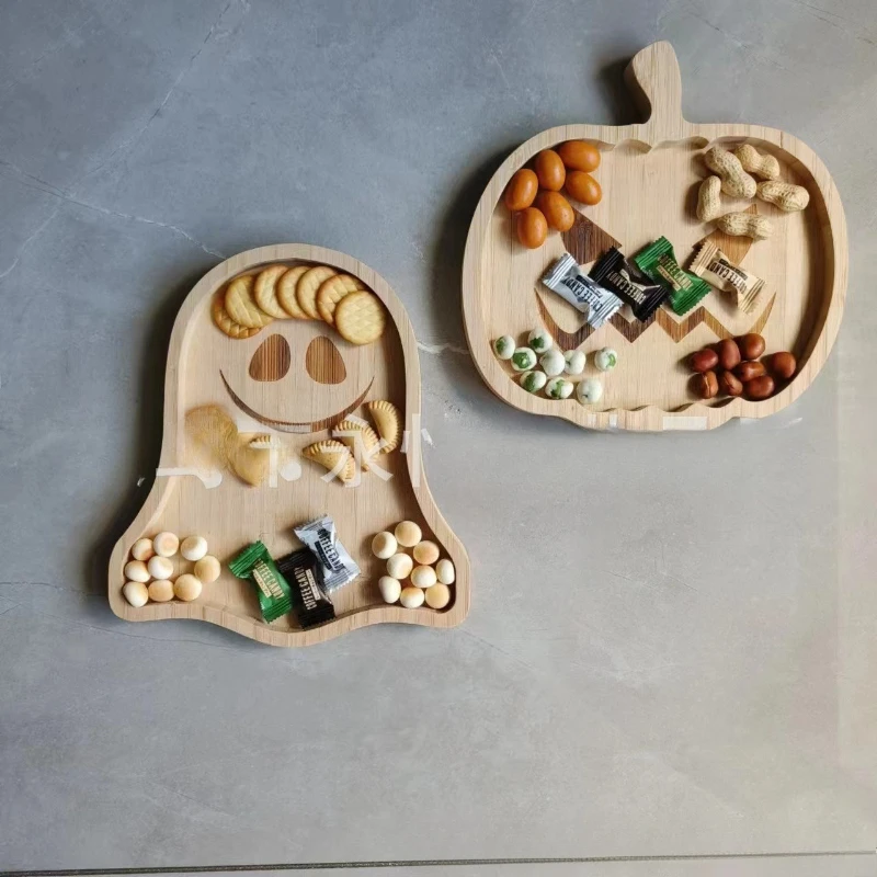 صينية خشبية على شكل حيوانات كرتونية للوجبات الخفيفة والفواكه، طبق تقديم مزخرف للحفلات وديكور المنزل وإكسسوارات المطبخ #4