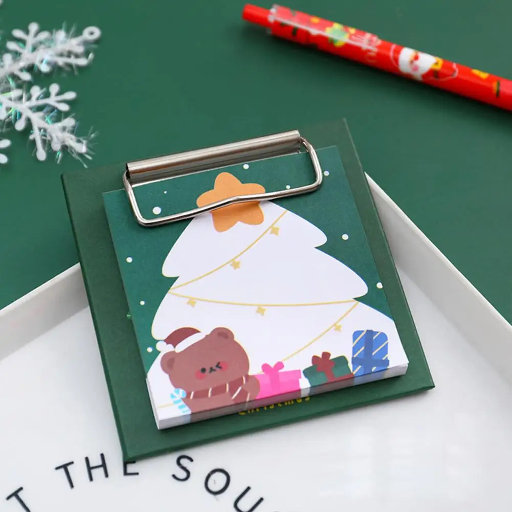 Registrazione materiale scolastico Cartoon Christmas N Times Post Note Pad per la scuola