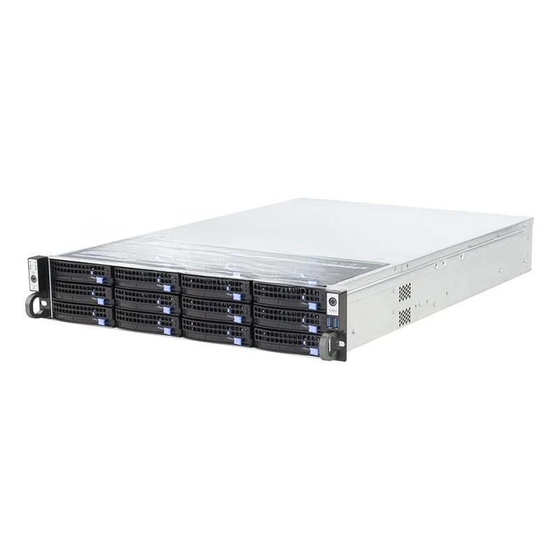 

Rackmount 2U hot-swappable chassis 12-platter S265-12 NAS server E-ATX motherboard