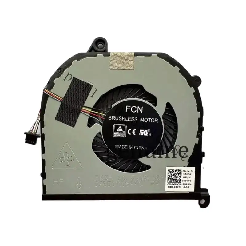 

WYORESY New Original Laptop Cooling Fan For Dell XPS 9570 Precision M5530 Fan 008 YY9 08YY9 CN-008YY9 @