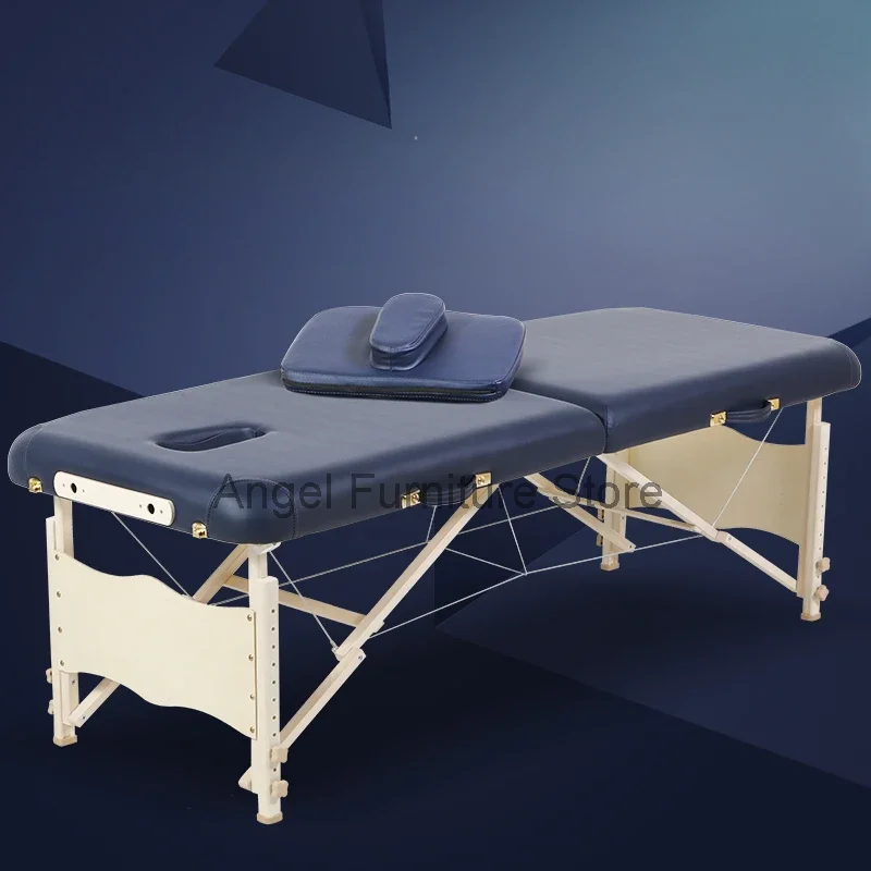 Spa Beauty Massage Bed Tattoo Face Adjust Bathroom Physiotherapy Massage Table Home Comfort Lit Pliant Beauty Furniture RR50MB